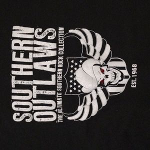 Women's cut American Apparel Southern Outlaws T-shirt Med